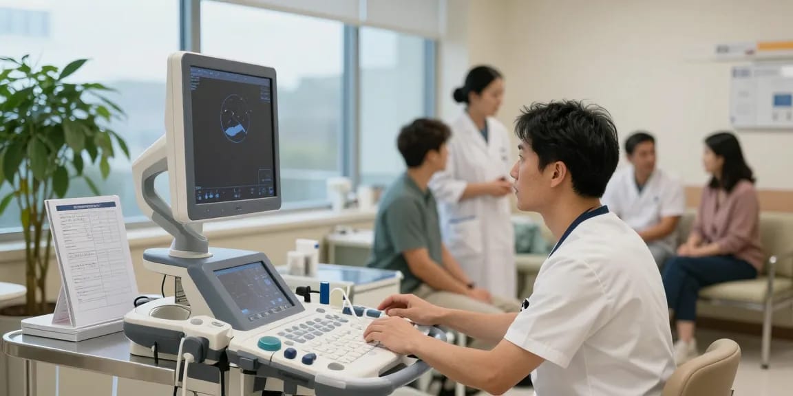 High-quality medical equipment in a healthcare setting, showcasing équipement médical rive nord with professionals caring for patients